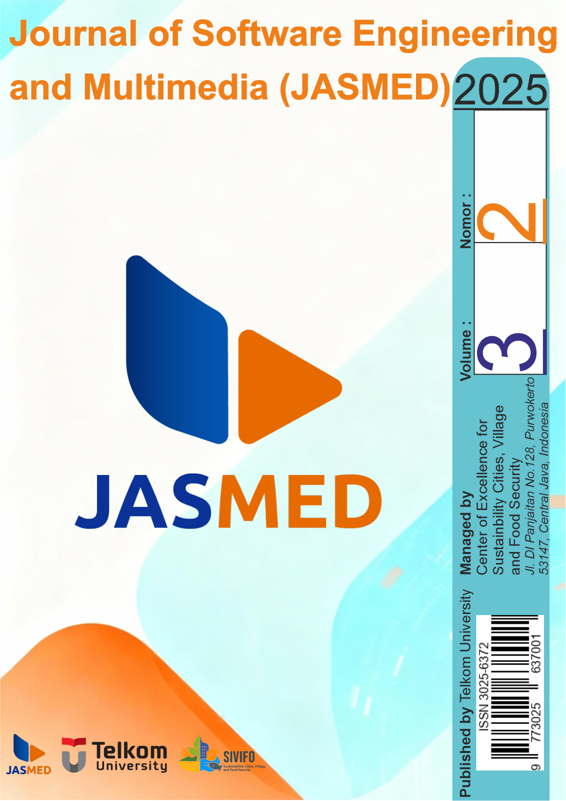 						View Vol. 3 No. 2 (2025): Journal of Software Engineering and Multimedia (JASMED)
					